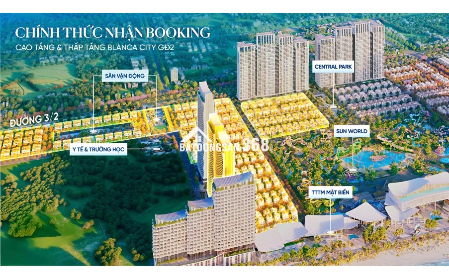 Blanca City mở bán 2 block cao tầng B6 – B7 theo mô hình condotel vận hành chuyên nghiệp: